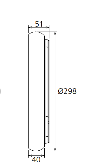 black ceiling lights Dimensions Diagram